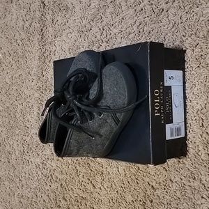 Polo Ethan Mid Wool Sneakers Sz 5c